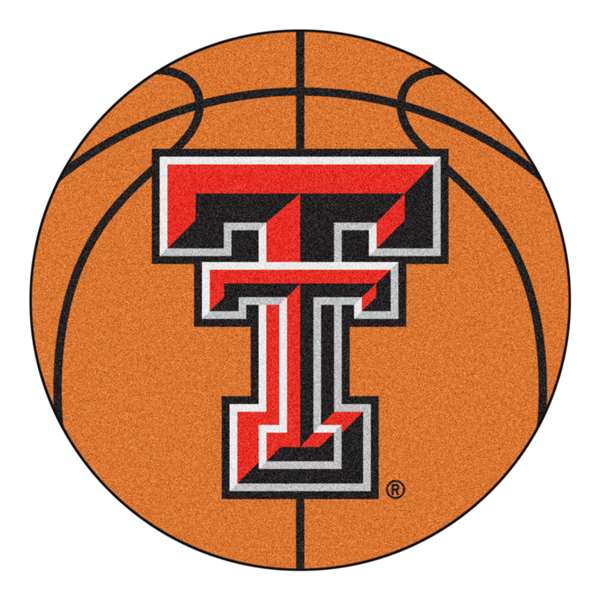 Texas Tech University Red Raiders Basketball Mat