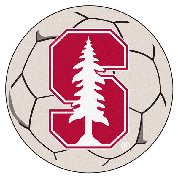 Stanford University Cardinal Soccer Ball Mat