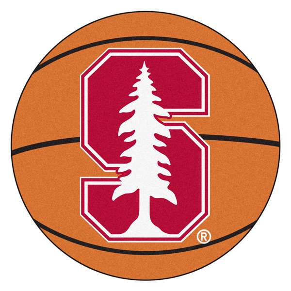 Stanford University Cardinal Basketball Mat