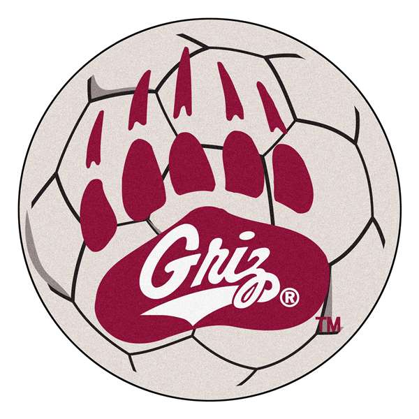 University of Montana Grizzlies Soccer Ball Mat