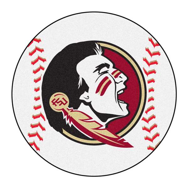 Florida State University Baseball Mat Seminole Logo