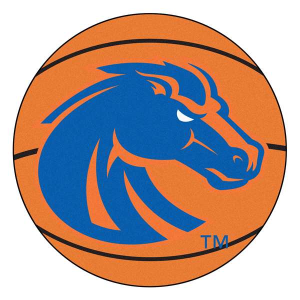 Boise State University Broncos Basketball Mat