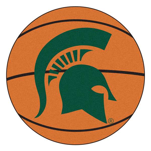 Michigan State University Spartans Basketball Mat