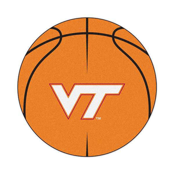 Virginia Tech Hokies Basketball Mat