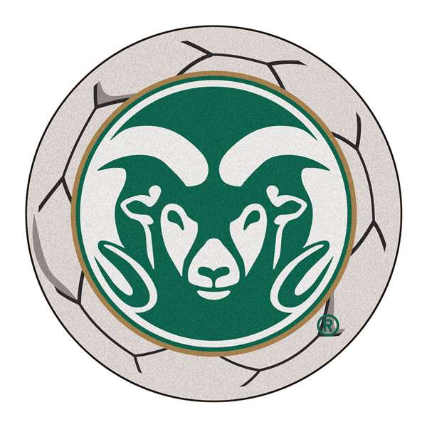 Colorado State University Rams Soccer Ball Mat