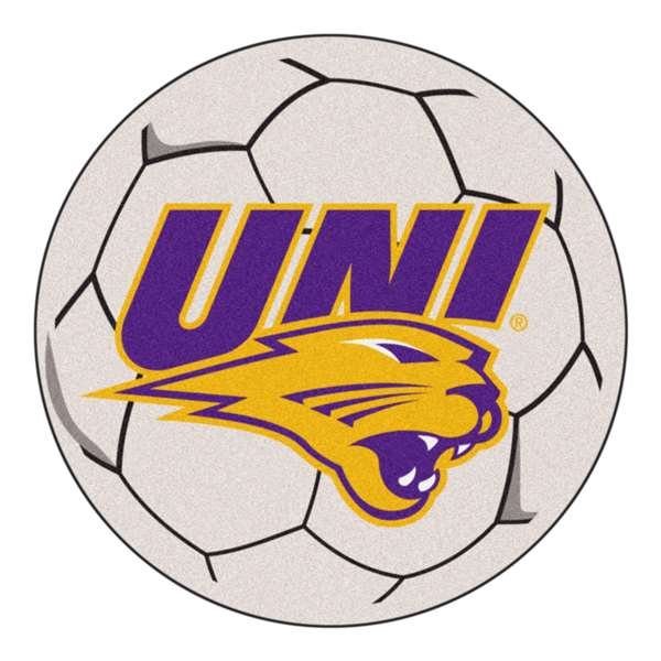 University of Northern Iowa Panthers Soccer Ball Mat