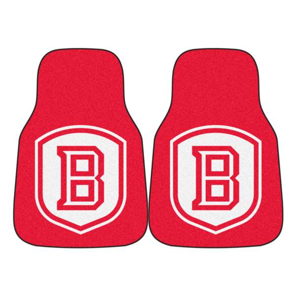 Bradley University  2-pc Carpet Car Mat Set