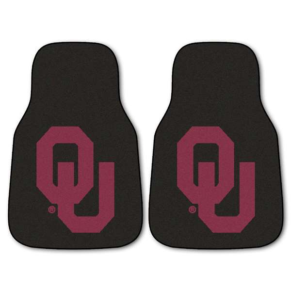 University of Oklahoma Sooners 2-pc Carpet Car Mat Set