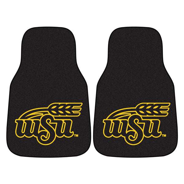 Wichita State University Shockers 2-pc Carpet Car Mat Set