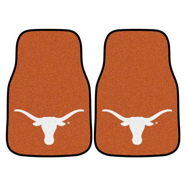 University of Texas Longhorns 2-pc Carpet Car Mat Set