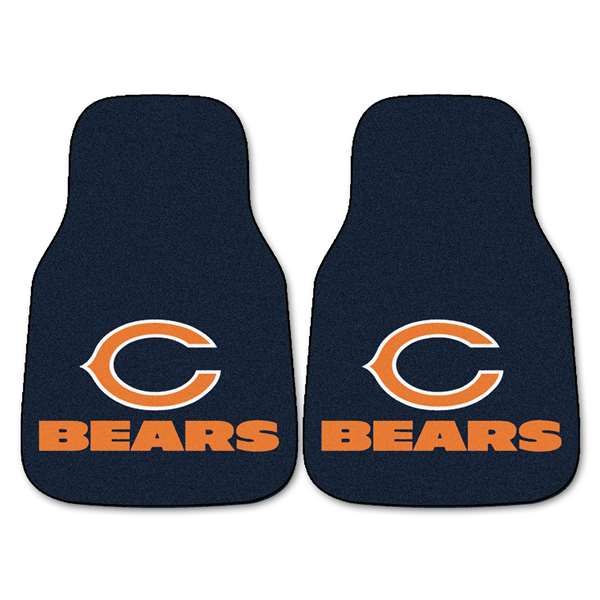 Chicago Bears Bears 2-pc Carpet Car Mat Set