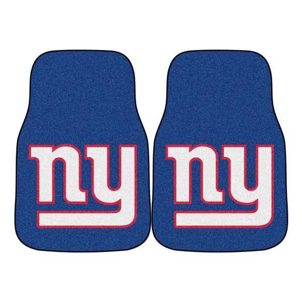 New York Giants Giants 2-pc Carpet Car Mat Set