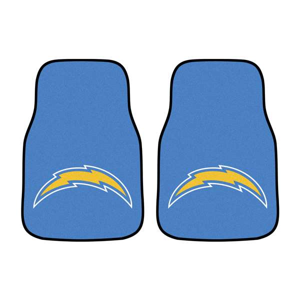 Los Angeles Chargers Chargers 2-pc Carpet Car Mat Set