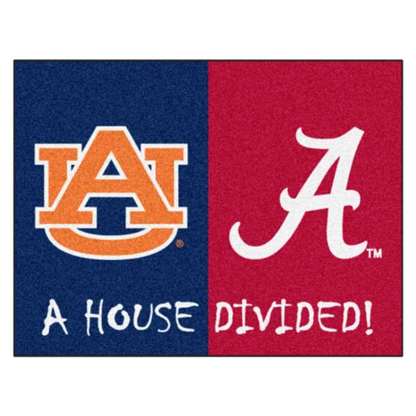 House Divided - Alabama / Auburn House Divided House Divided Mat