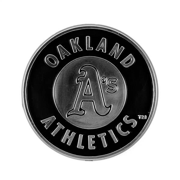 Oakland Athletics Athletics Molded Chrome Emblem