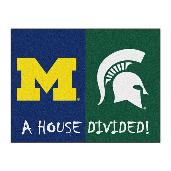 House Divided - Michigan / Michigan State House Divided House Divided Mat