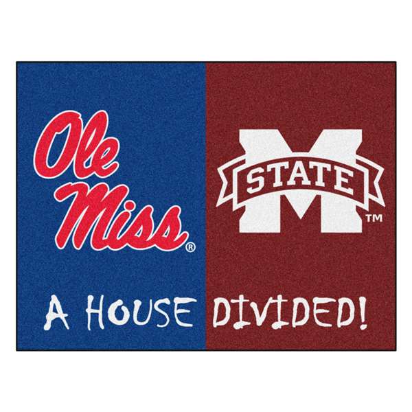 House Divided - Mississippi / Mississippi State House Divided House Divided Mat