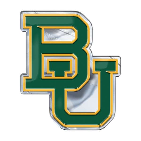 Baylor University Bears Embossed Color Emblem