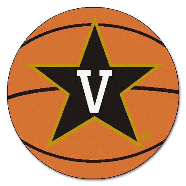 Vanderbilt University Commodores Basketball Mat