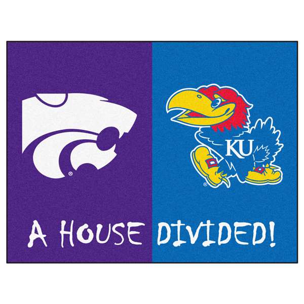 House Divided - Kansas / Kansas State House Divided House Divided Mat