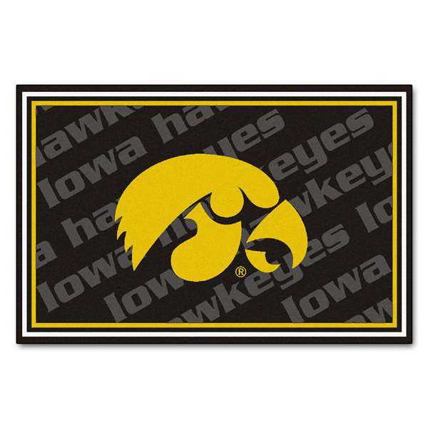 University of Iowa Hawkeyes 5x8 Rug