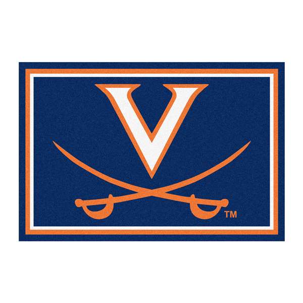 University of Virginia Cavaliers 5x8 Rug