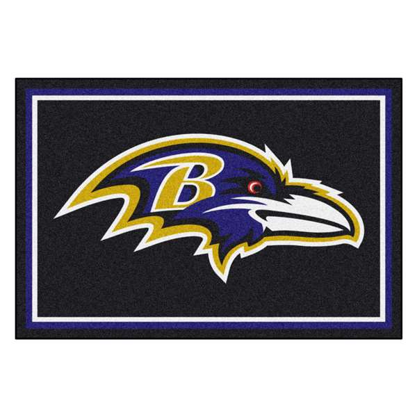 Baltimore Ravens Ravens 5x8 Rug