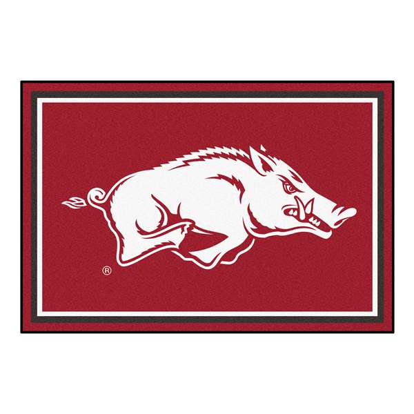 University of Arkansas Razorbacks 5x8 Rug