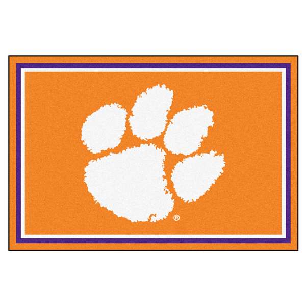 Clemson University Tigers 5x8 Rug