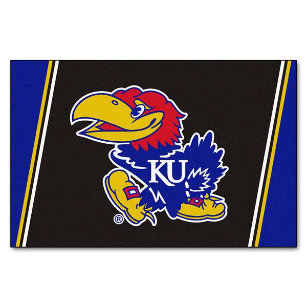 University of Kansas Jayhawks 5x8 Rug