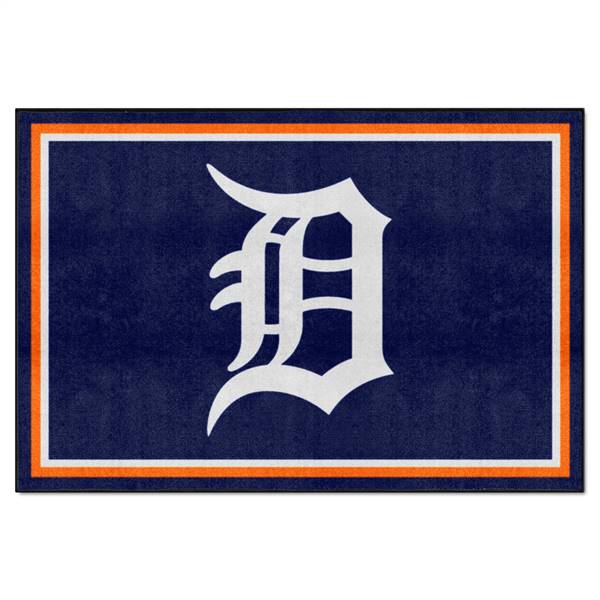 Detroit Tigers Tigers 5x8 Rug