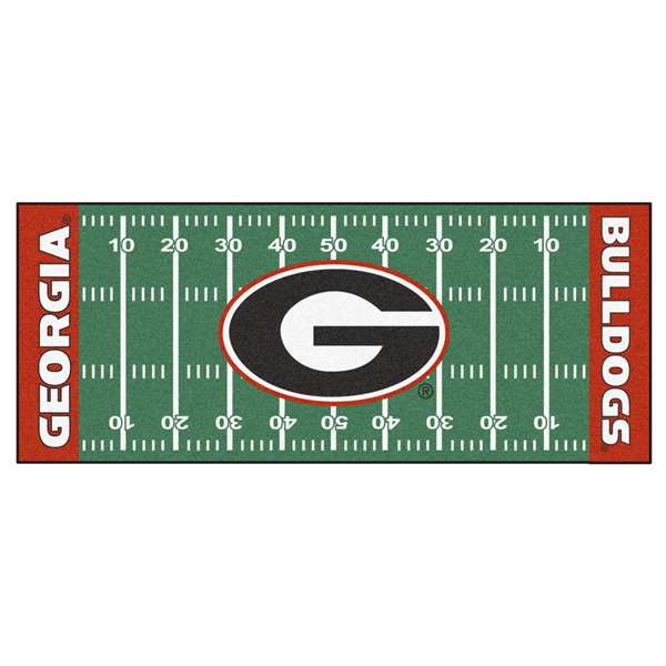 University of Georgia Bulldogs Football Field Runner
