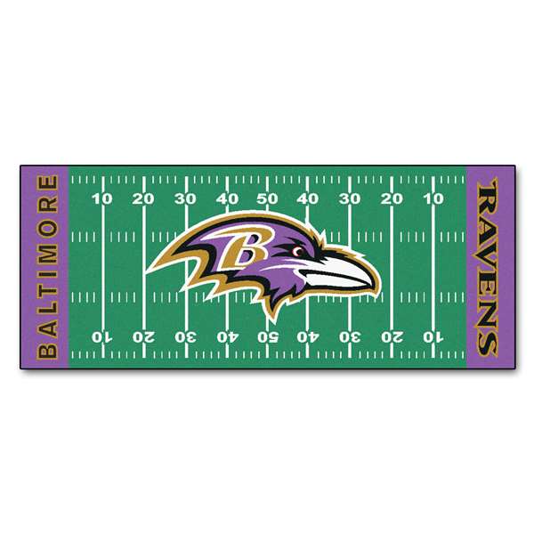 Baltimore Ravens Ravens Football Field Runner