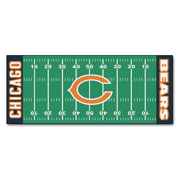 Chicago Bears Bears Football Field Runner