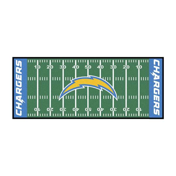 Los Angeles Chargers Chargers Football Field Runner