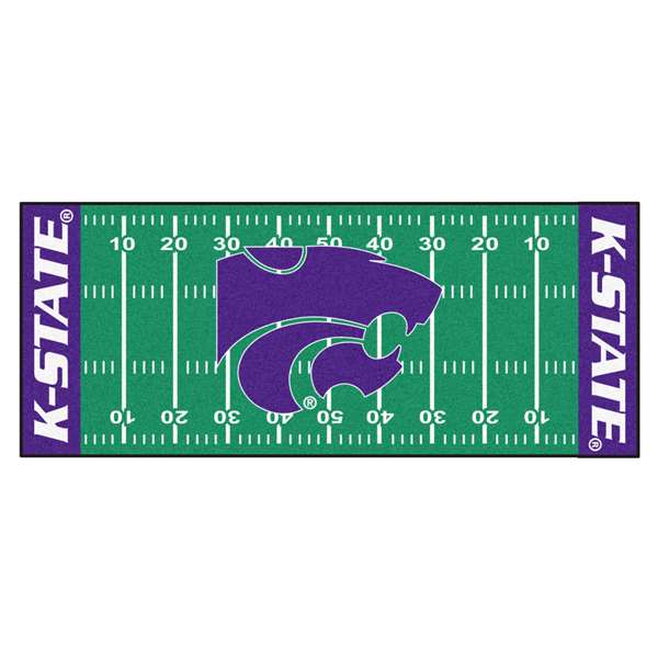 Kansas State University Wildcats Football Field Runner