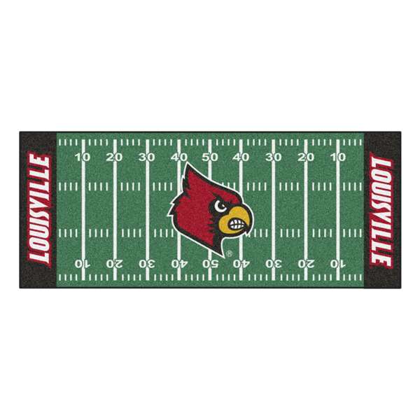 University of Louisville Cardinals Football Field Runner