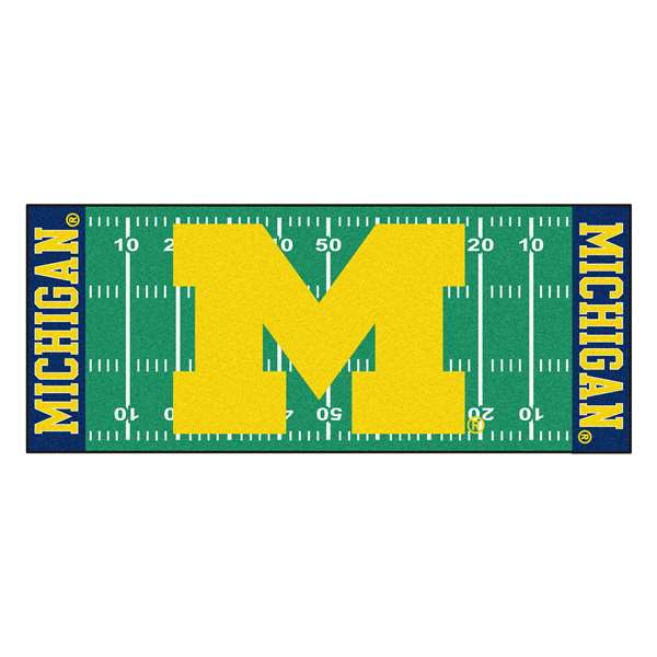 University of Michigan Wolverines Football Field Runner