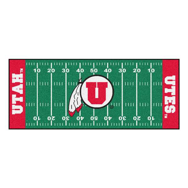University of Utah Utes Football Field Runner