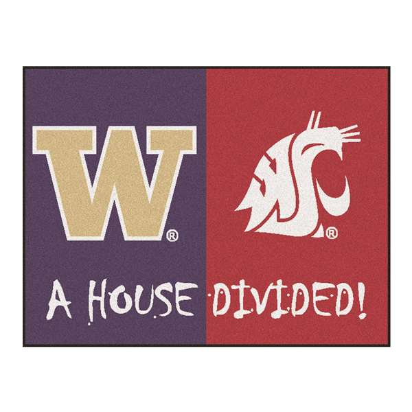 House Divided - Washington / Washington State House Divided House Divided Mat