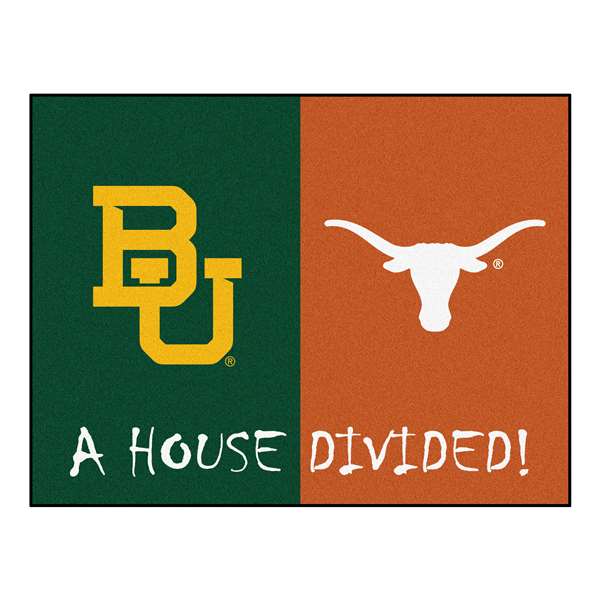 House Divided - Baylor / Texas House Divided House Divided Mat