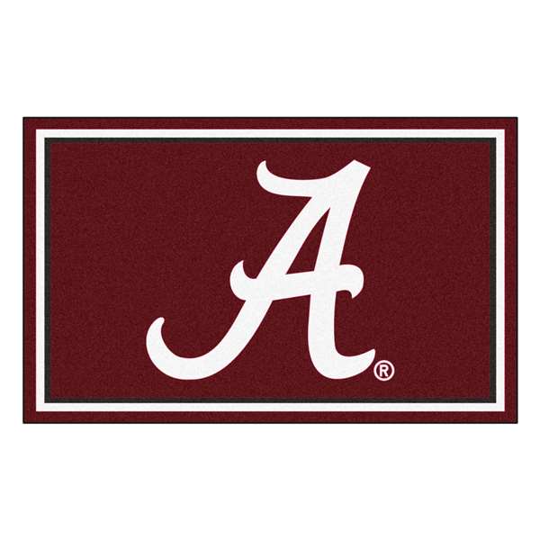 University of Alabama Crimson Tide 4x6 Rug