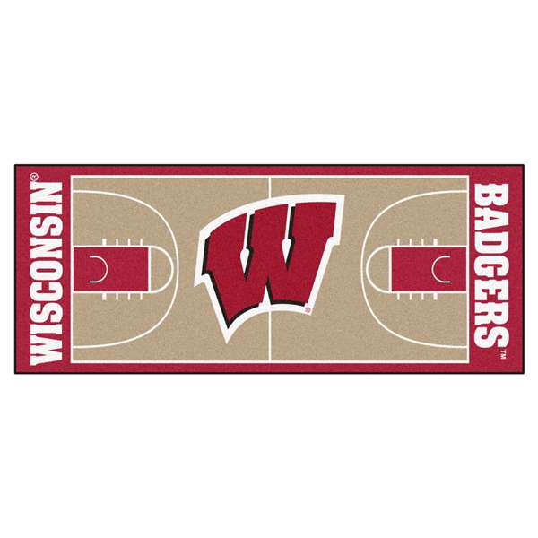 University of Wisconsin Badgers NCAA Basketball Runner