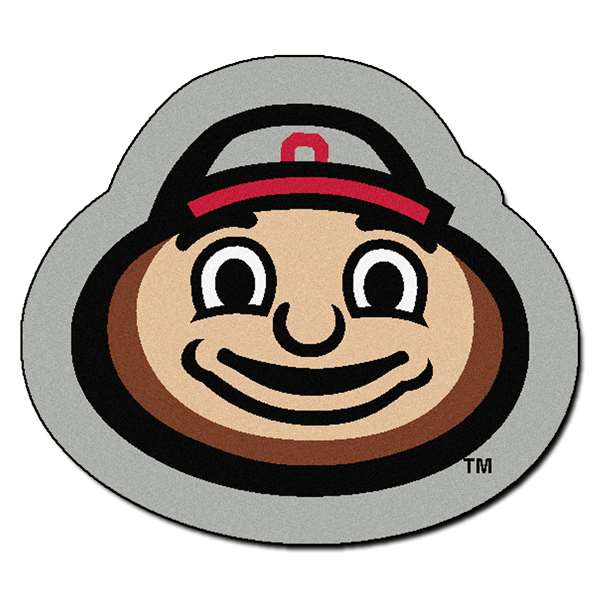 Ohio State University Buckeyes Mascot Mat