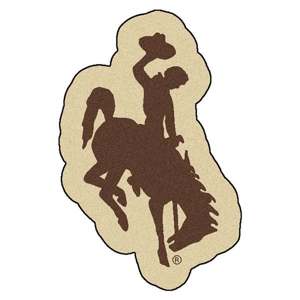University of Wyoming Cowboys Mascot Mat