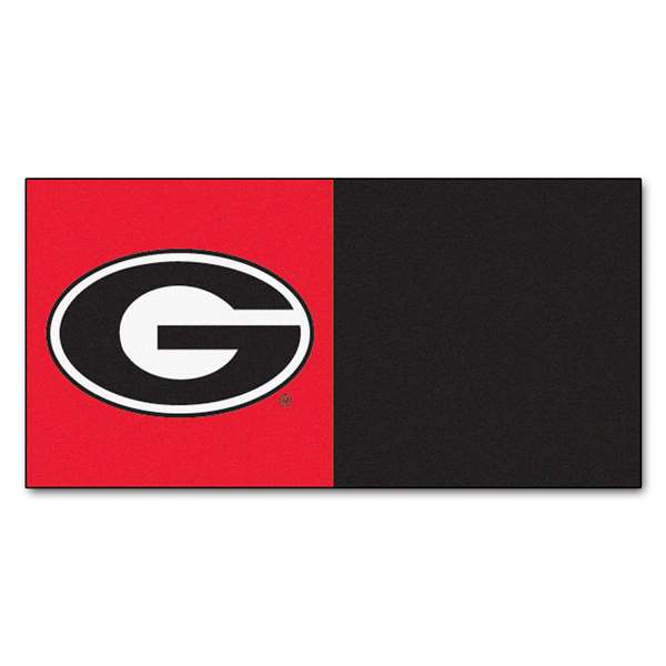 University of Georgia Bulldogs Team Carpet Tiles