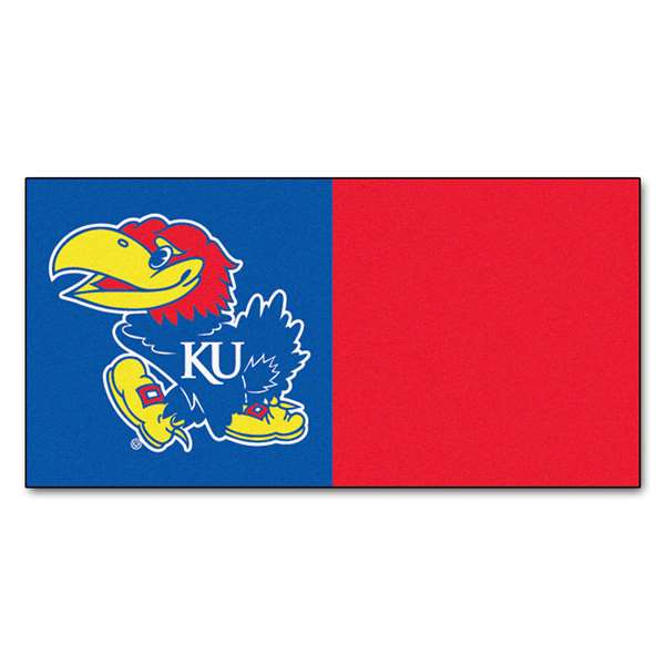 University of Kansas Jayhawks Team Carpet Tiles