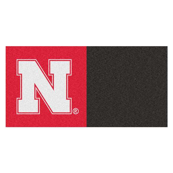 University of Nebraska Cornhuskers Team Carpet Tiles