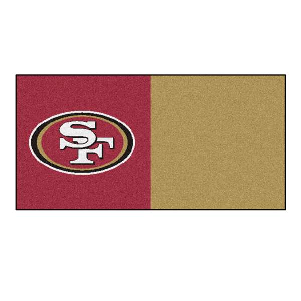 San Francisco 49ers 49ers Team Carpet Tiles