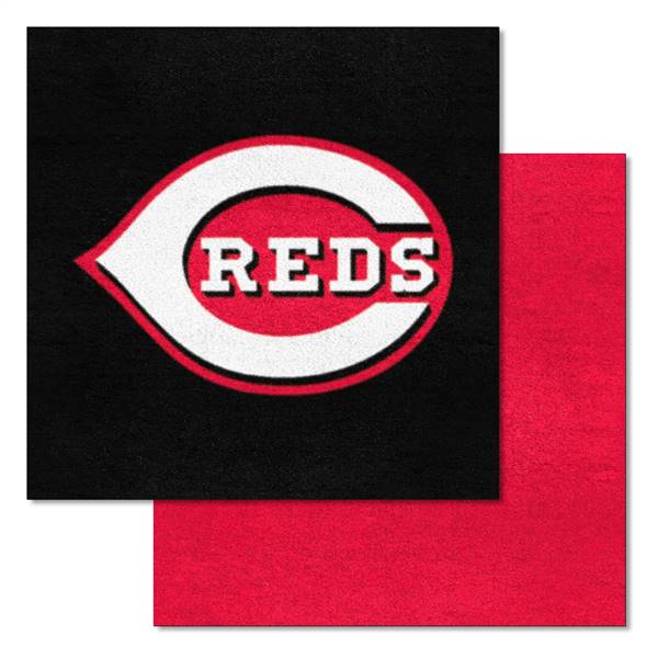 Cincinnati Reds Reds Team Carpet Tiles